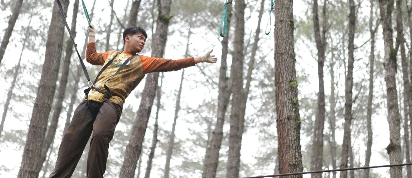 Fokus. Jangan Lihat Kebawah!