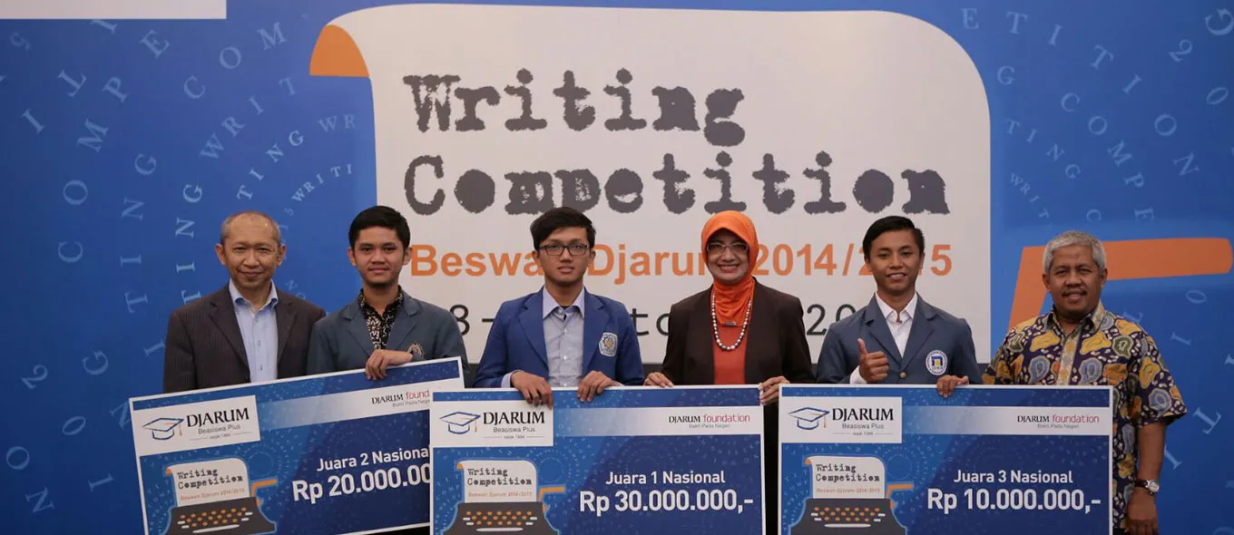 Ini Dia Juara Final Nasional Writing Competition 2015