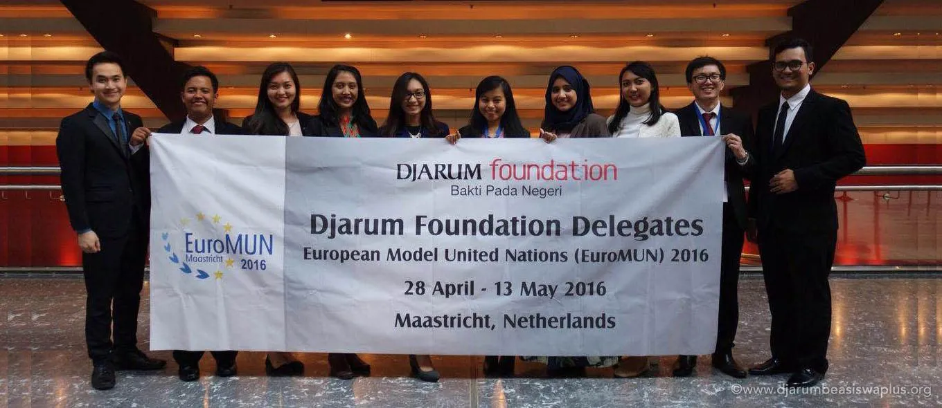 Alumni Beswan Djarum Mengikuti Euromun 2016 Di Maastricht, Belanda