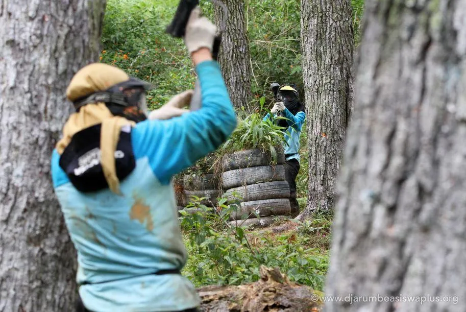 Belajar Integritas, Kerjasama, dan Menghormati Aturan Dalam Paintball