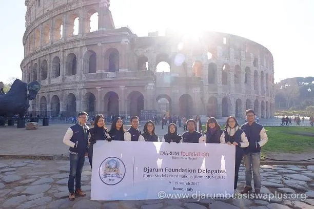 Delegasi Djarum Foundation Meraih Sukses di Rome Model United Nations 2017