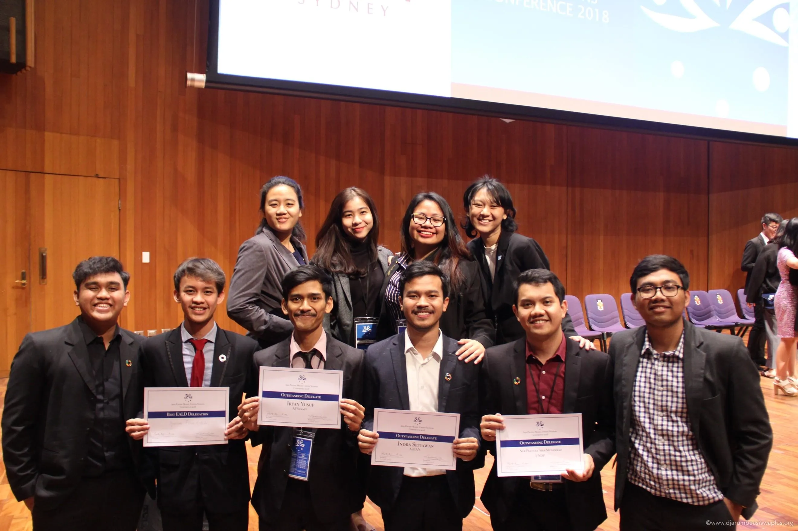 Beswan Djarum 2016/2017 Ukir Prestasi Dalam Amunc 2018 Di Australia