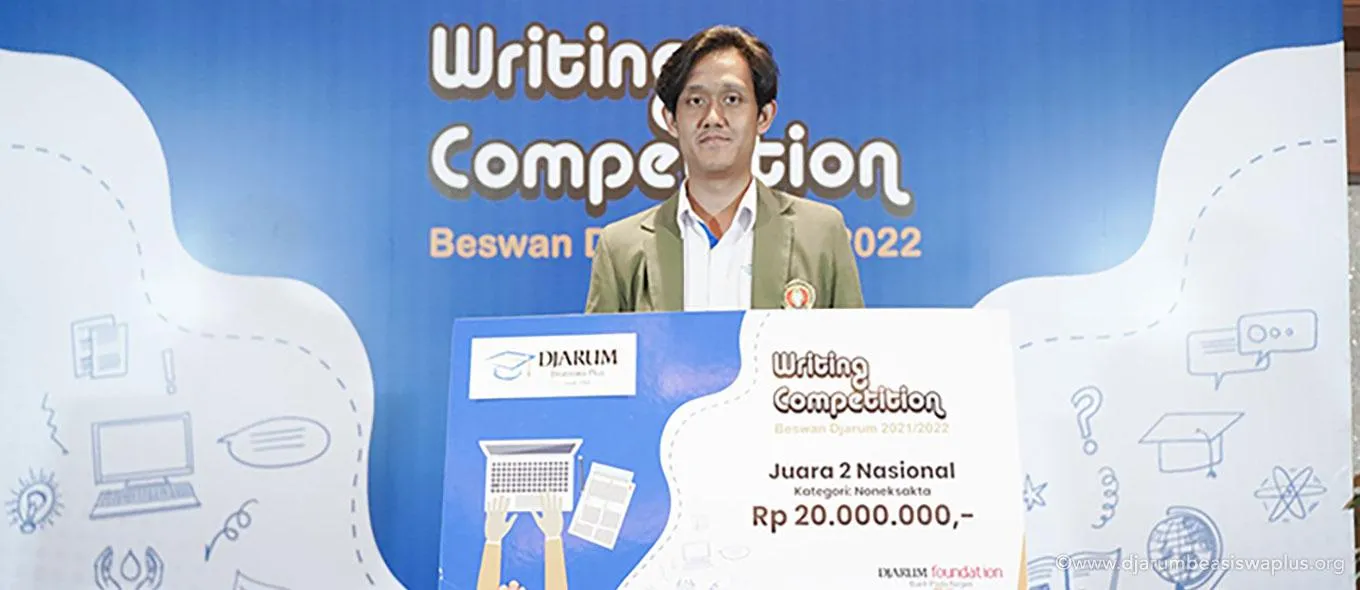 Inovasi Aplikasi Carbon Trading oleh Gideon Candra Agape Raih Juara 2 Writing Competition Beswan Djarum 2021/2022