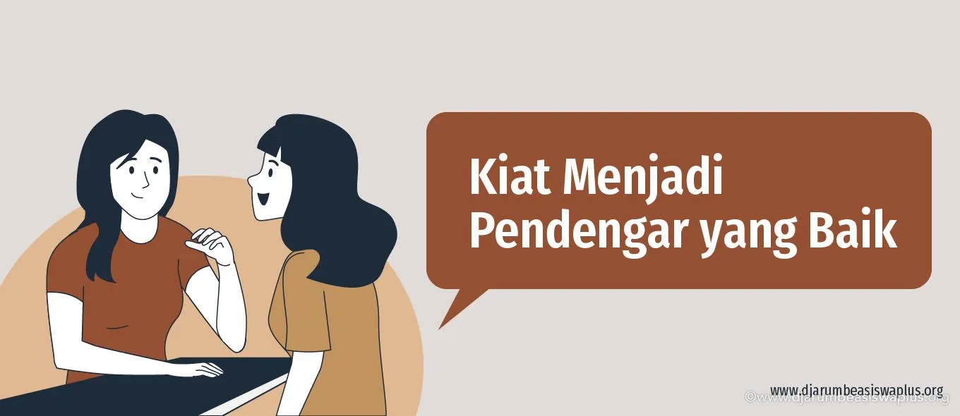 Kiat Menjadi Pendengar yang Baik