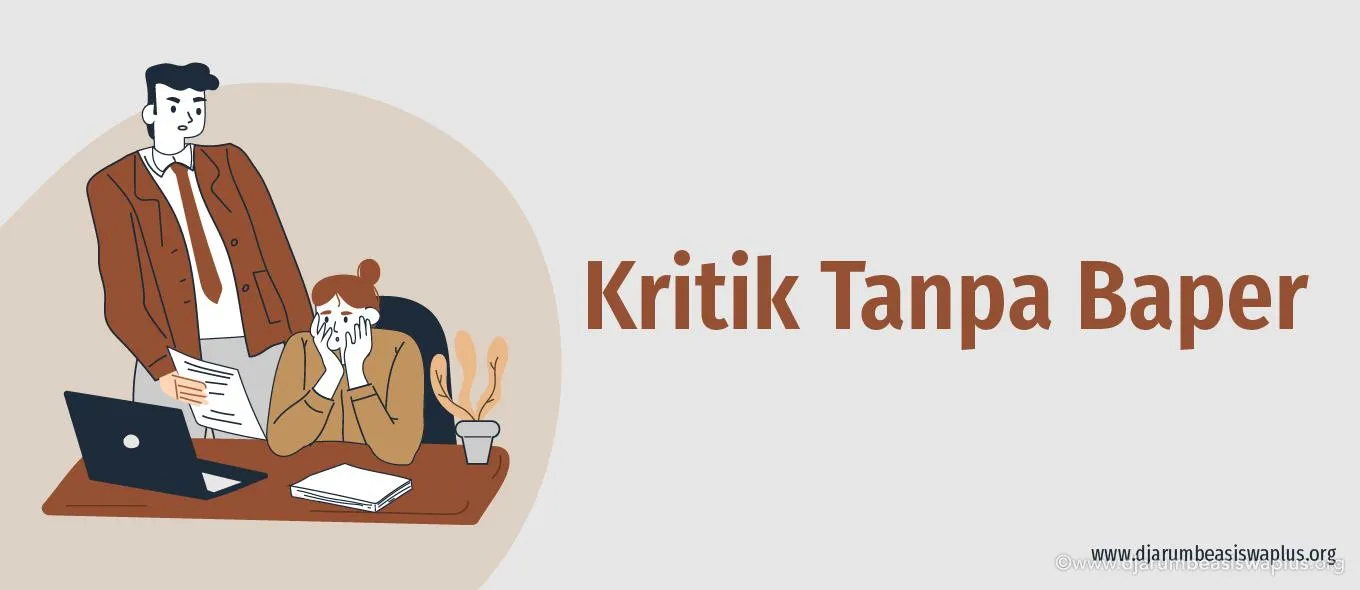 Kritik Tanpa Baper